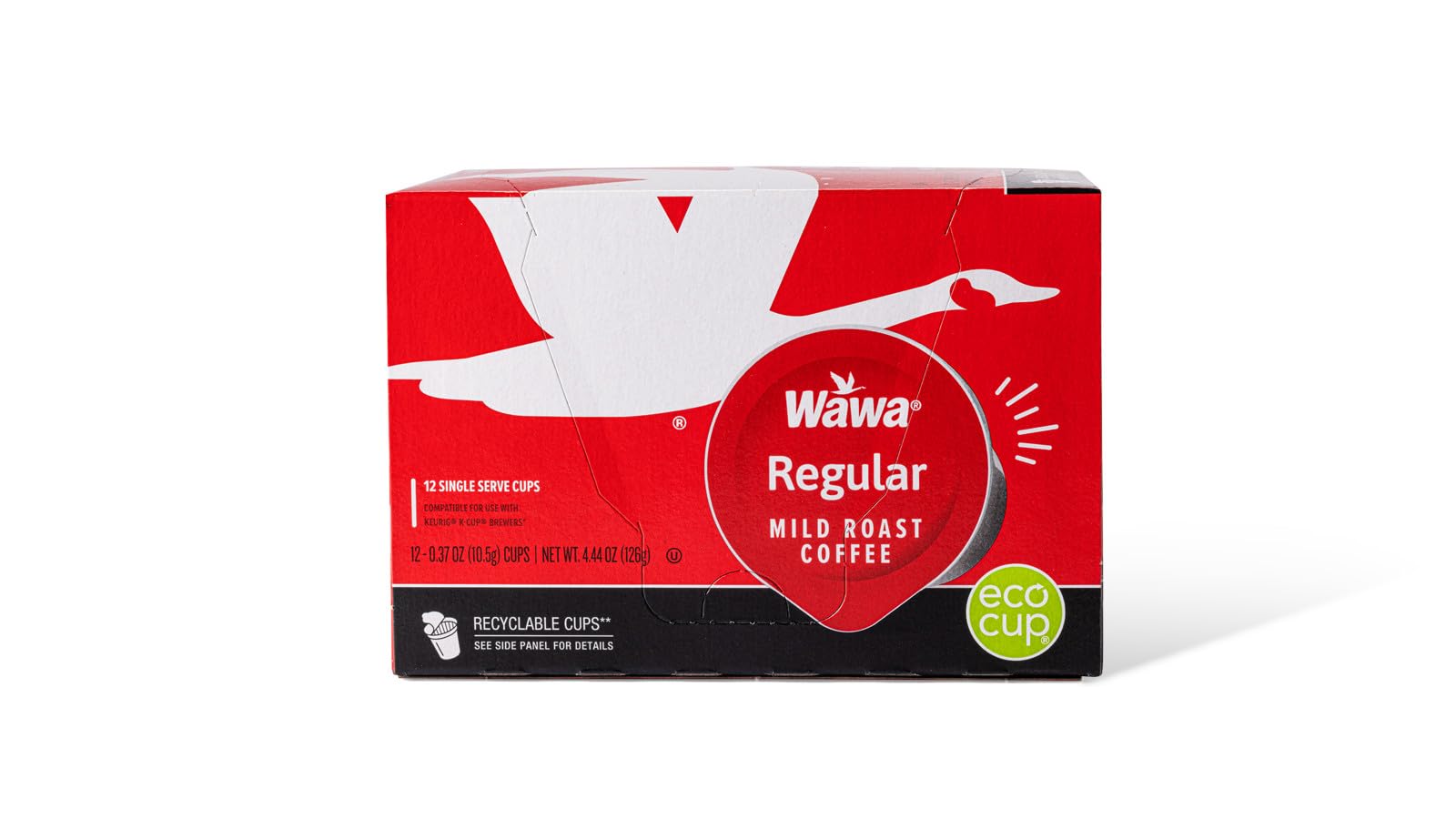 WAWA Regular Mild Roast Single Cup Coffee Pods for Home Use, Busy Professionals, Quick Morning Brew
| WAWA Regular Mild