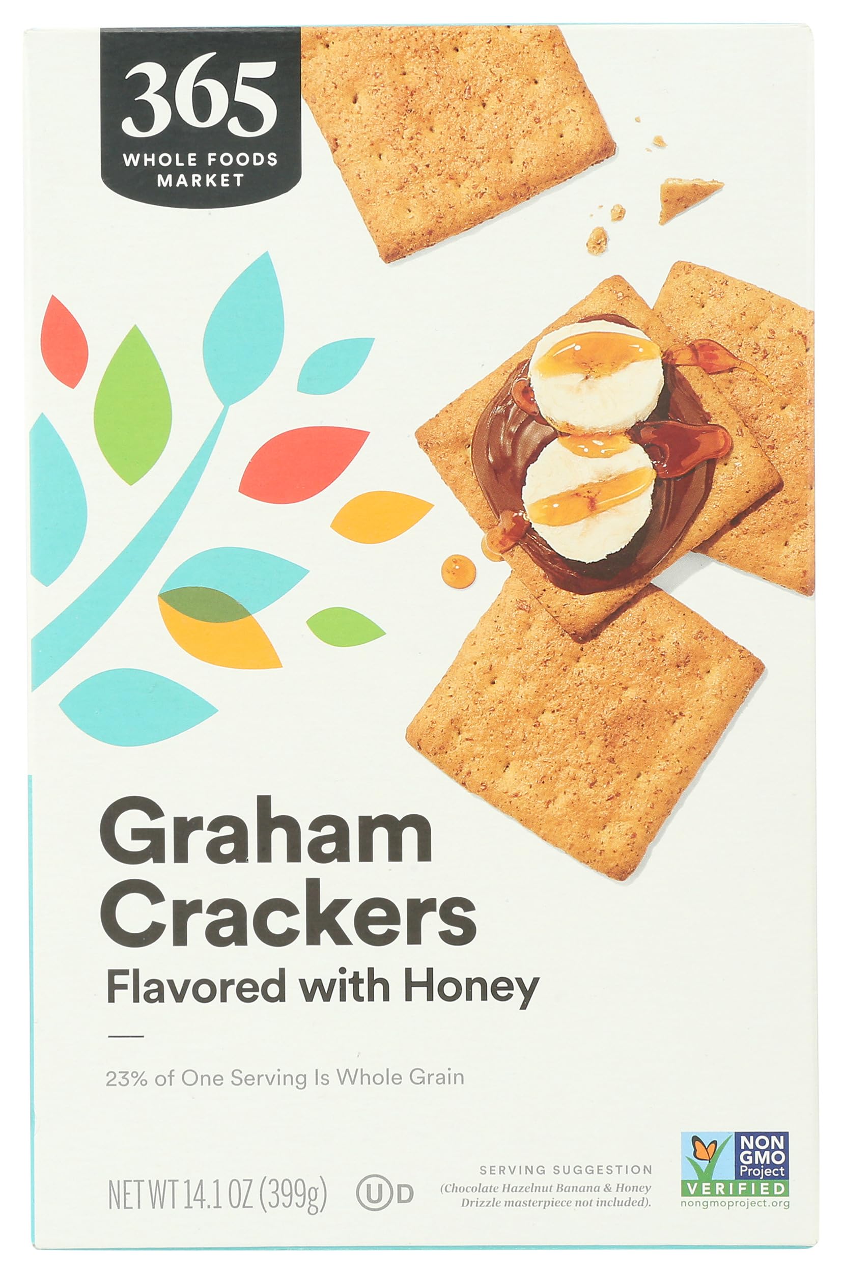 Whole Foods Market 365 Graham Crackers - Whole Grain, Gluten-Free, Snack Food - 1|4 Ounce