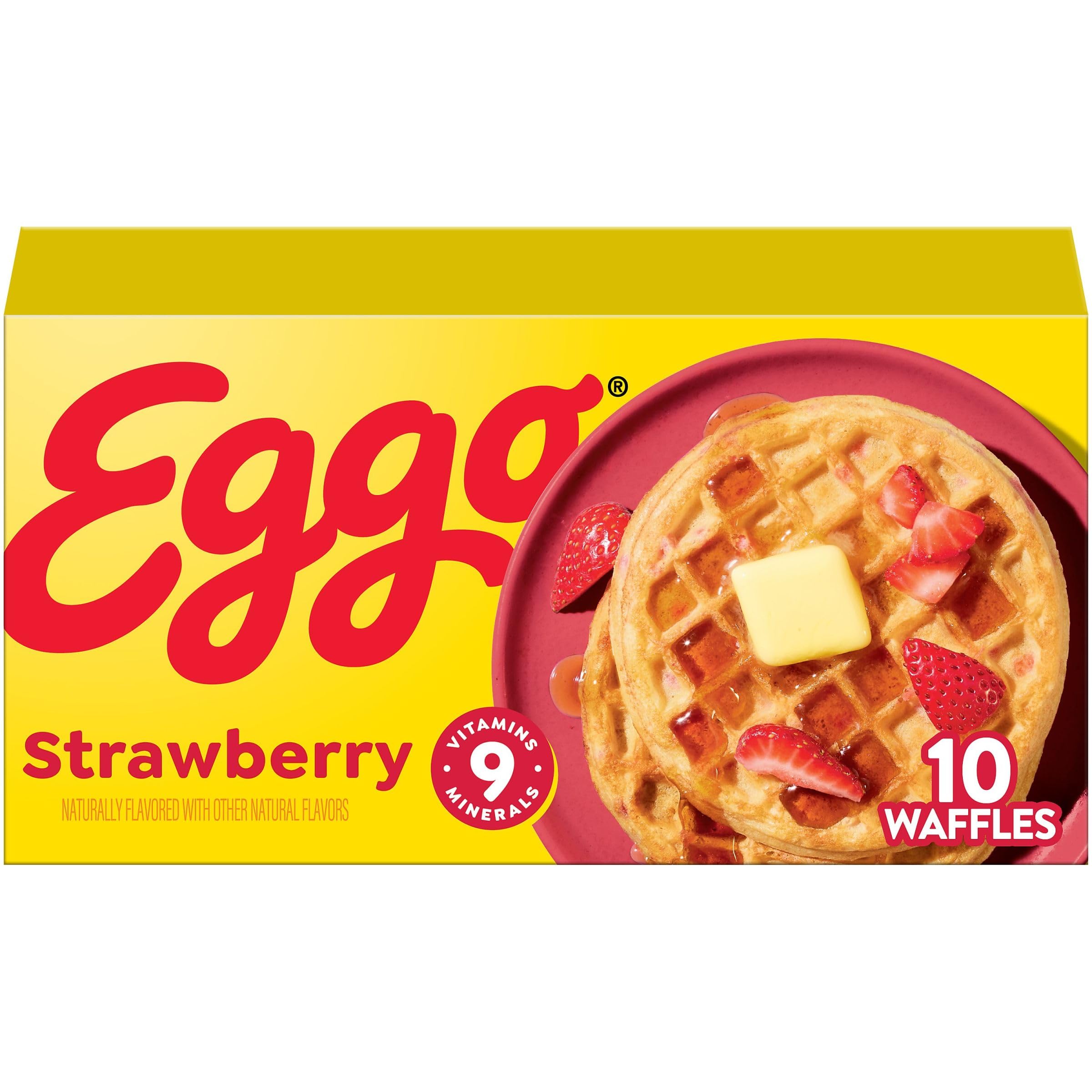  Eggo Frozen Waffles - Strawberry Flavored, convenient breakfast for busy mornings
| Eggo Frozen Waffles - Strawberry, p